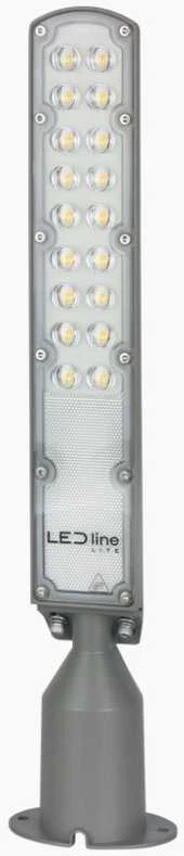 Nillkin Led Line Lite Gatvės šviestuvas LED 230V 50W 5 000lm, 140° x 70° 4000K, pilkas, FLAMINGO, IP65, IK08