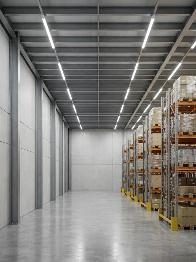 Led Line Lite Hermetinis šviestuvas su MW judesio jutikliu TRI-PROOF, 230Vac, 36W, 4320lm, 120cm, IP65, 4000K, LINIX