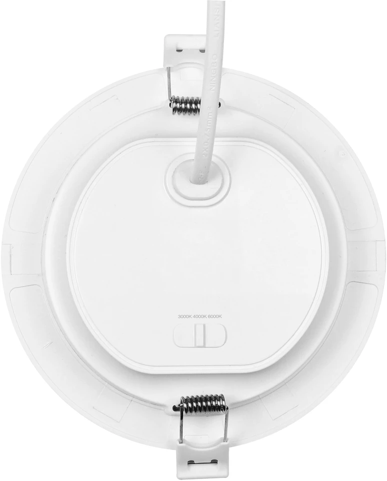 Led Line Lite Įmontuojamas LED šviestuvas MOLLY, 230Vac, 12W, 1200lm, CCT (3K/4K/6K), apvalus, baltas, D 145mm