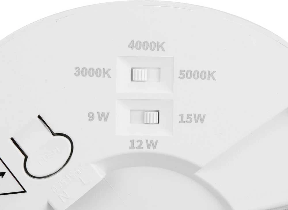 Led Line Lite LED panelė universali EASY FLEX 9-12-15W CCT 1120lm, apvali, balta