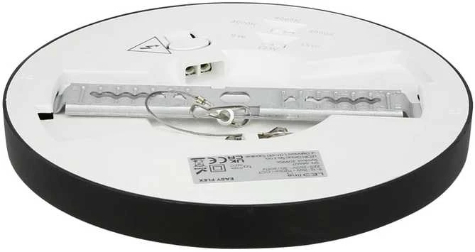 Led Line Lite LED panelė universali EASY FLEX 9-12-15W CCT 1120lm, apvali, juoda