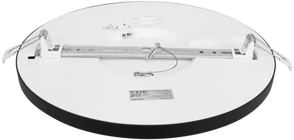 Led Line Lite LED panelė universali EASY FLEX 18-21-24W CCT 2110lm, apvali juoda