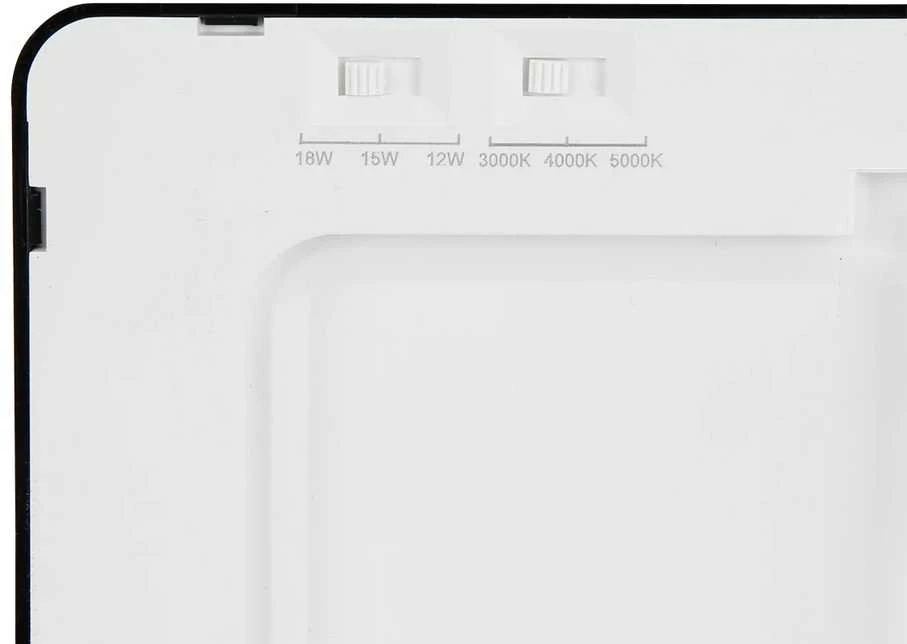 Led Line Lite LED panelė universali EASY FLEX 12-15-18W CCT 1440lm, kvadratinė, juoda