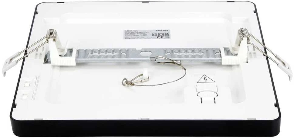 Led Line Lite LED panelė universali EASY FLEX 12-15-18W CCT 1440lm, kvadratinė, juoda