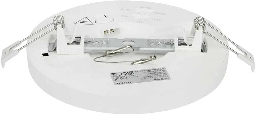 Led Line Lite LED panelė universali EASY FLEX 9-12-15W CCT 1120lm, apvali, balta
