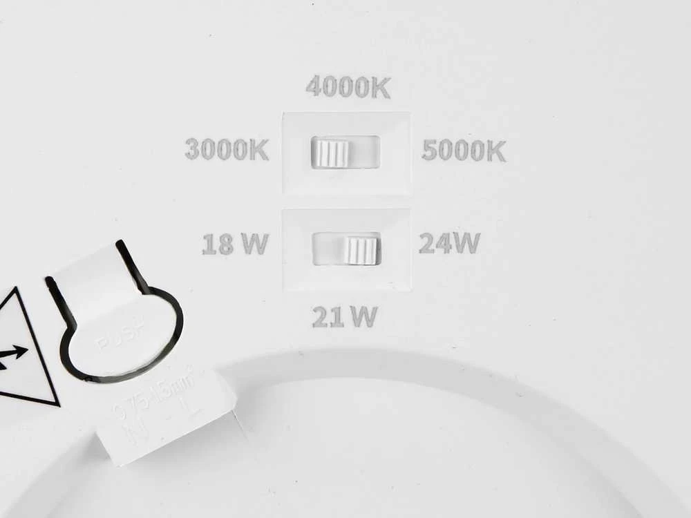 Led Line Lite LED panelė universali EASY FLEX 18-21-24W CCT 2110lm, apvali balta