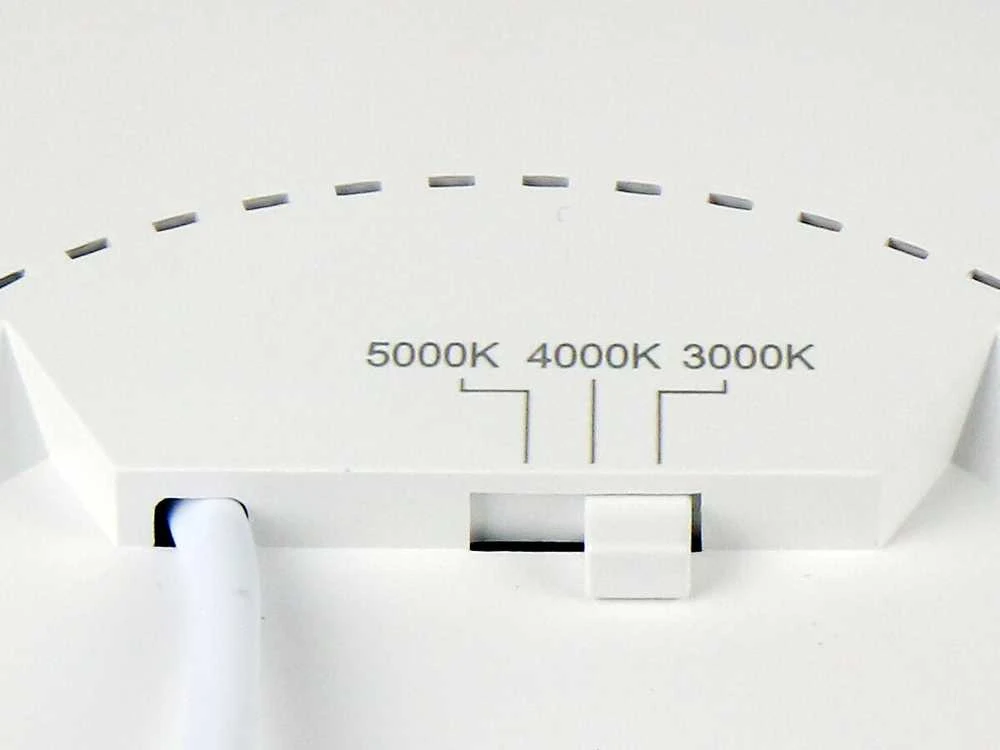 Led Line Lite LED panelė universali EasyFix PRO, 230Vac, 6W, 540lm, 3000K-5000K CCT, apvali