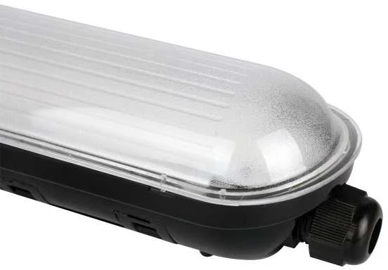 Led Line Prime Hermetinis šviestuvas TRI-PROOF, 230Vac, 40W, 6000lm, 150lm/W, 118cm, IP65, IK08, 4000K, Juodas LINKER
