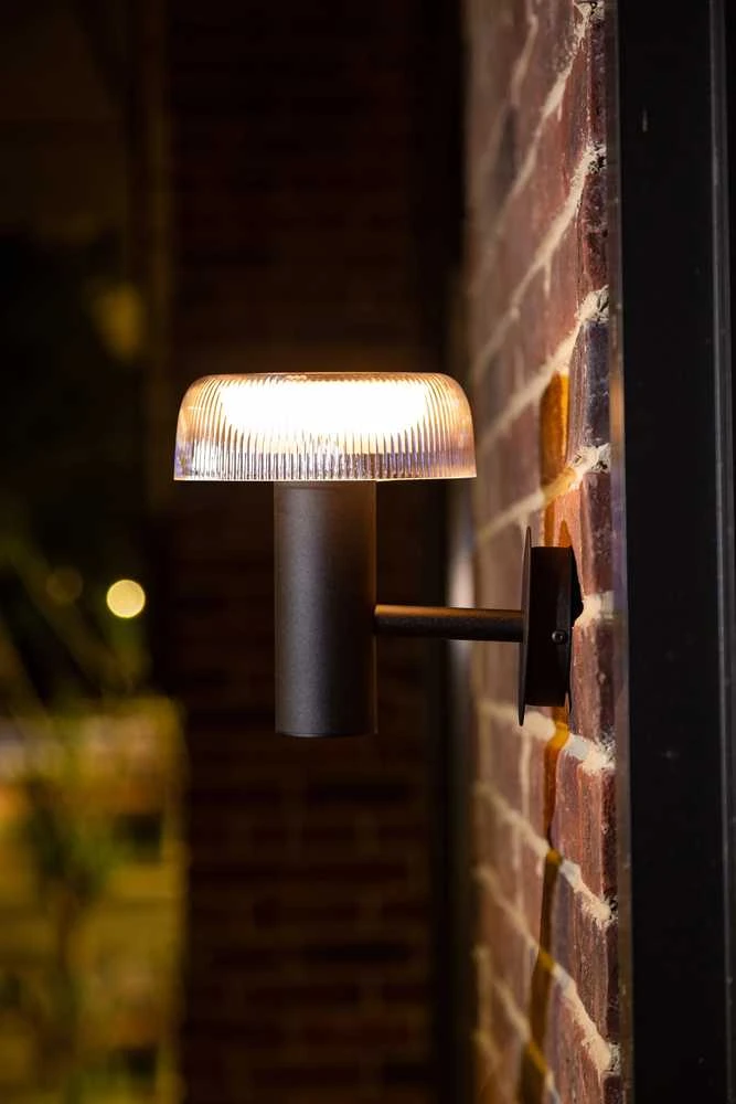 Led Line Prime Lauko šviestuvas su saulės panele SUNTIS, sieninis, 170lm, 3000K, 2Ah, IP54, USB-C