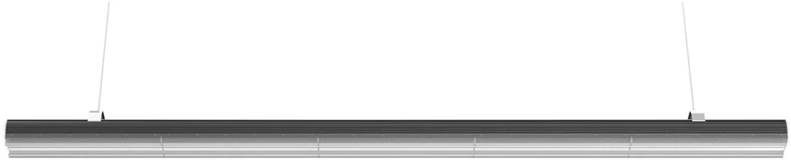 Lubinis šviestuvas Led Line Prime Linijinis šviestuvas NAREW 3CCT(3/4/5.7K) 36/42/51/60W 9000lm 110° IP40 150cm juodas