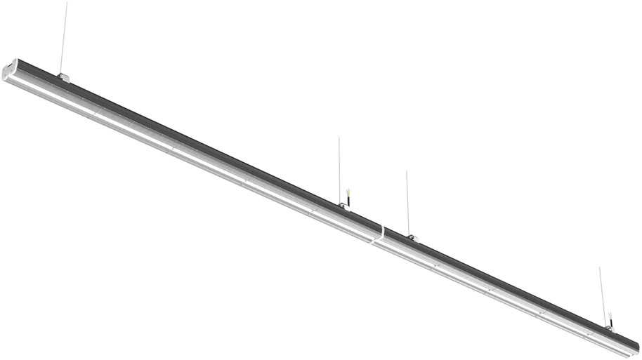 Lubinis šviestuvas Led Line Prime Linijinis šviestuvas NAREW 3CCT(3/4/5.7K) 36/42/51/60W 9000lm 110° IP40 150cm juodas