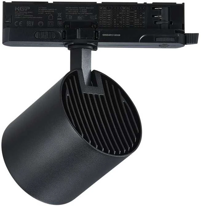 Eko Light Led Line Prime Šviestuvas bėgeliui LUMICANTO 6-20W CCT 36/60° juodas