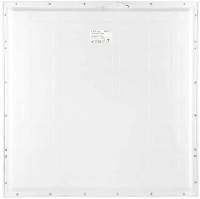 LED šviesos panelė 40W, 60x60cm, 4800lm, 120lm/W, neutraliai balta 4000K, 0-10V valdoma, LED line PRIME