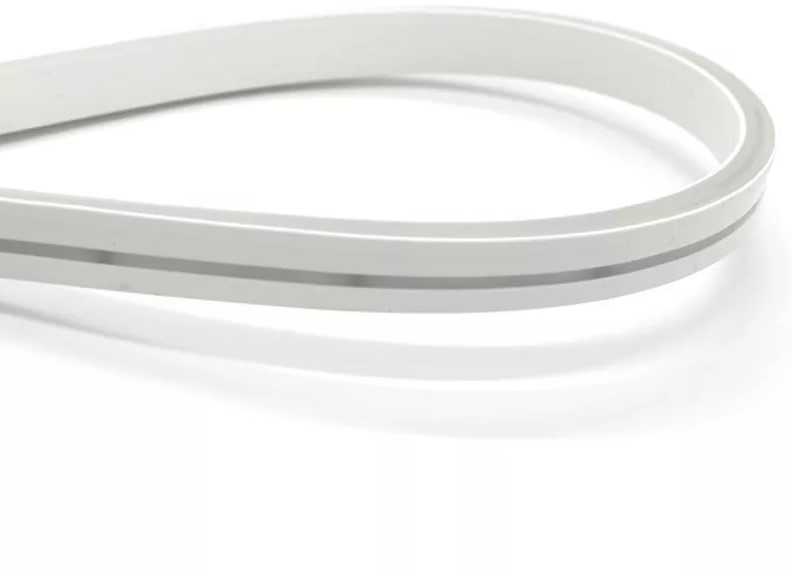Lemlux LED juosta NEON FLEX 12Vdc, 9.6W/m, 144LED/m, šaltai balta, 4x10mm, 5m ritė, IP68