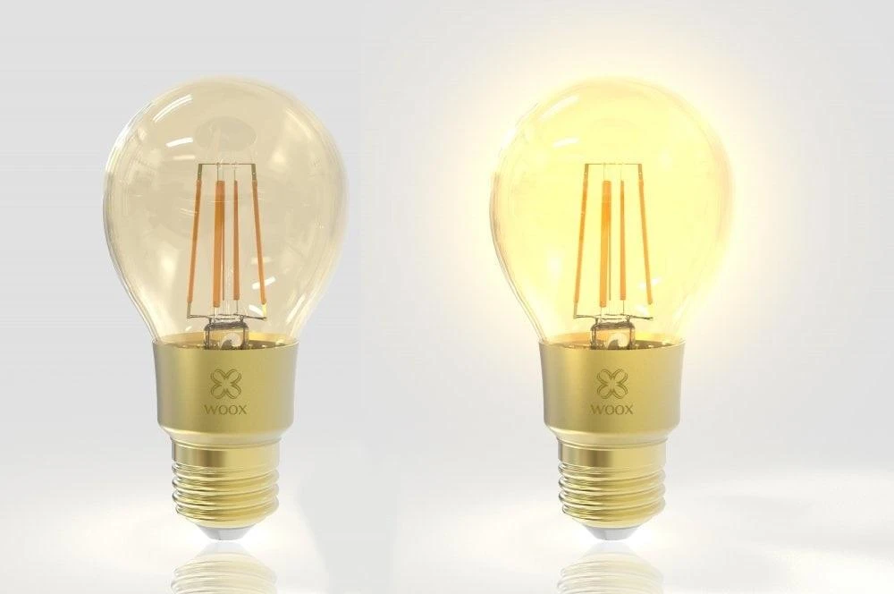 Lemputė LED filamentas E27, 230V, 6W, 650lm, 2700K, išmanioji Wi-Fi, valdoma programėle, TUYA, WOOX
