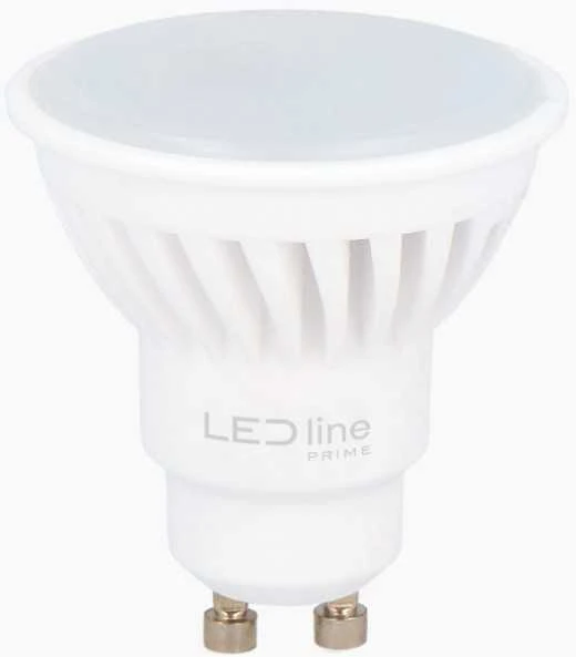 Led Line Prime Lemputė LED GU10 230V 10W 1400lm 120° neutraliai balta 4000K, keramikinė