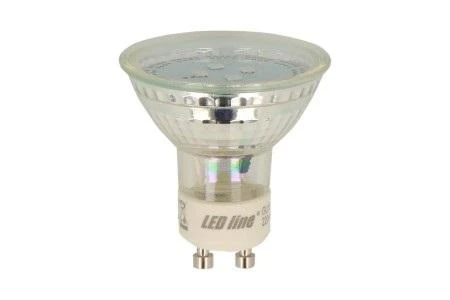 Lemputė LED GU10 230V 1W 80lm neutraliai balta 4000K, LED line