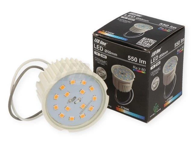 Lemputė LED MR16 230V 5W 400lm neutraliai balta 4000K, LED line