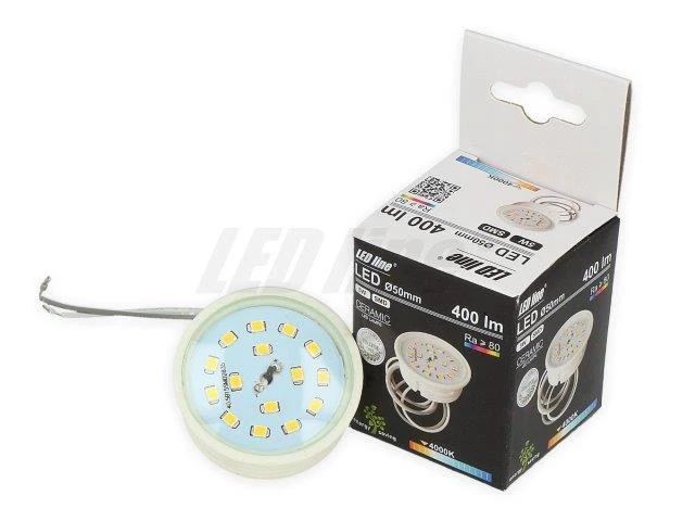 Nobo Lemputė LED MR16 230V 5W 330lm šiltai balta, 2700K, LED line