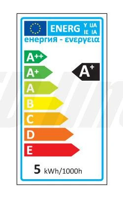 Nobo Lemputė LED MR16 230V 5W 330lm šiltai balta, 2700K, LED line