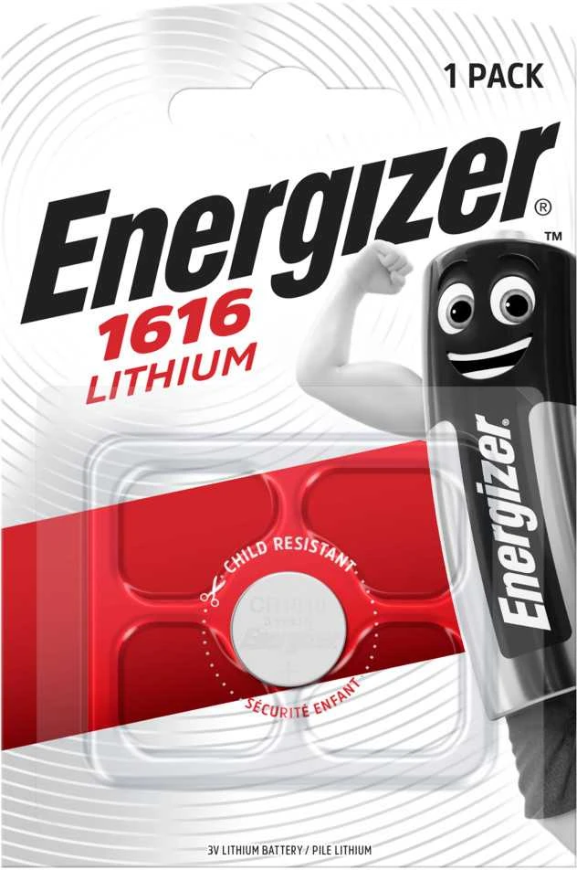 Elementas ENERGIZER CR1616, 3V