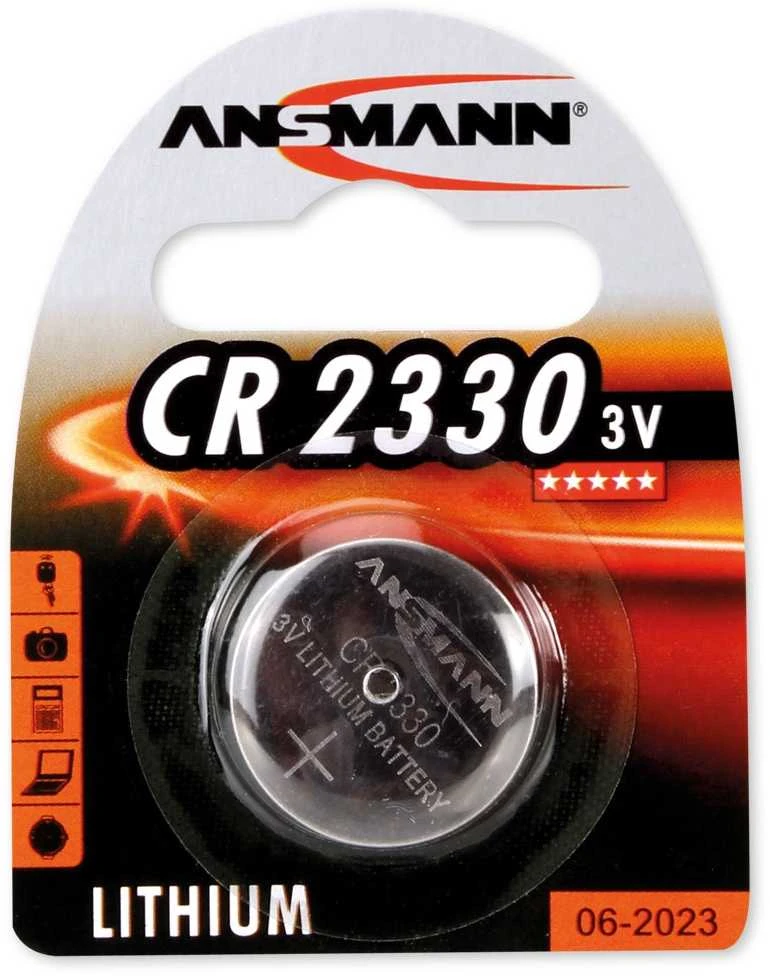 Ličio baterija CR2330 Ansmann pakuotėje