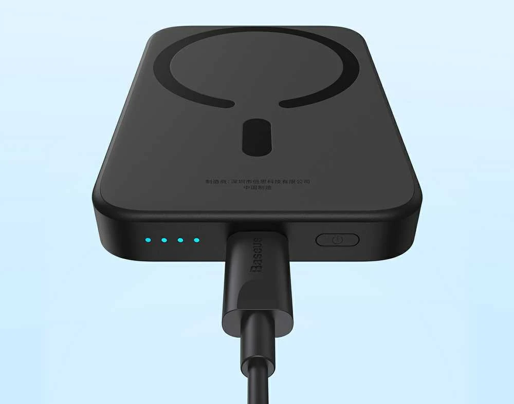 Mini Wireless PowerBank 20W Baseus - juodas