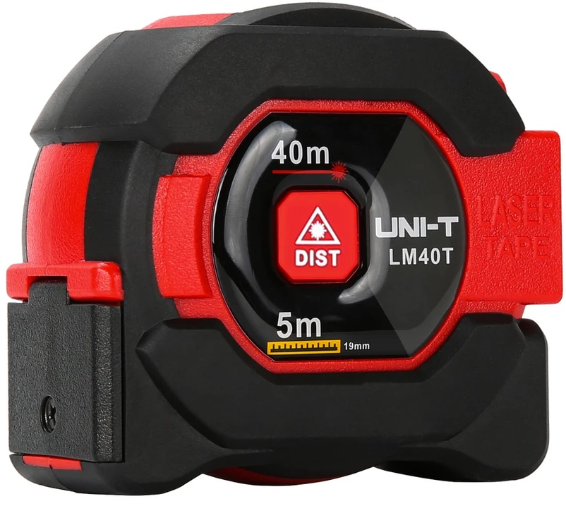 Matuoklis lazerinis su 5m rulete, iki 40m LM40T UNI-T