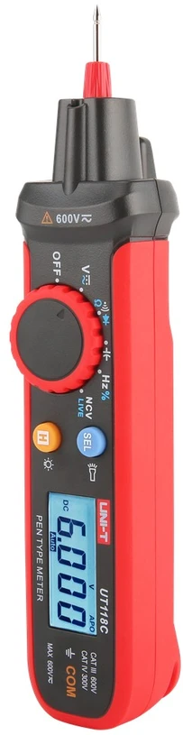 Uni-T UT118C skaitmeninis multimetras-rašiklis