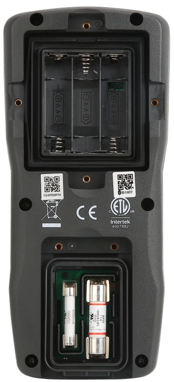 Pramoninis multimetras, 1000V AC/DC, 10A AC/DC, 60MOm; 60mF; 1MHz; 1000C, TRMS, IP67, Bluetooth, CAT IV 1000V ir CAT III 1500V, UNI-T