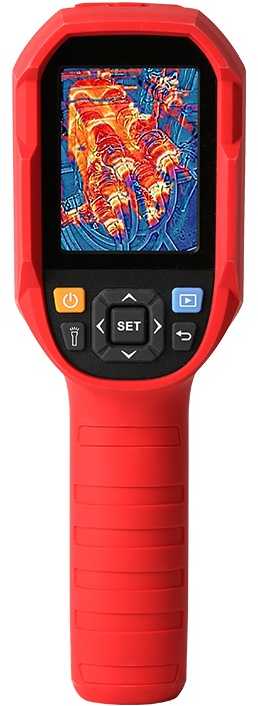 Profesionali termovizorinė kamera, 160x120, -20-550C, 25Hz, 2.8' TFT LCD, kamera 2MP, IP65, WIFI, video įrašymas, UNI-T