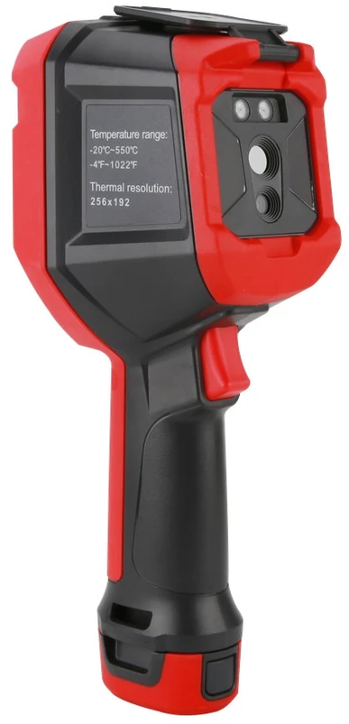 Profesionali termovizorinė kamera, 256x192, -20-550°C, 56°×42.2°, 25Hz, 3.5' IPS display, IP54, Wi-Fi, UNI-T
