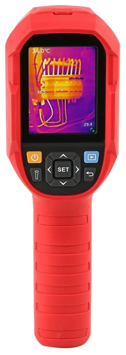 Profesionali termovizorinė kamera, 256x192, super 512x384, -20-550C, 25Hz, 2.8' TFT LCD, kamera 2MP, IP65, WIFI, video įrašymas, T-mix, UNI-T