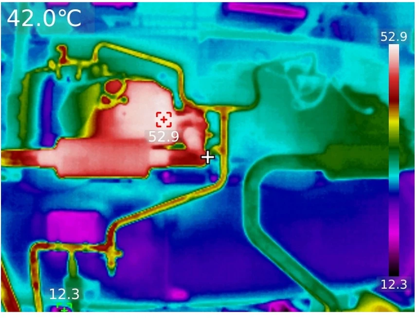 Profesionali termovizorinė kamera, 256x192, -20-550°C, 56°×42.2°, 25Hz, 3.5' IPS display, IP54, Wi-Fi, UNI-T