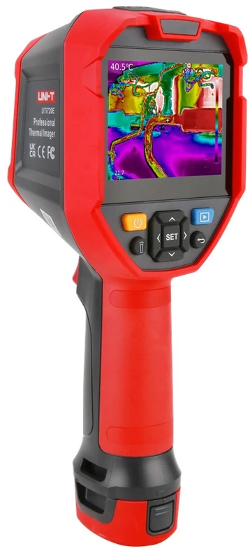 Profesionali termovizorinė kamera, 256x192, -20-550°C, 56°×42.2°, 25Hz, 3.5' IPS display, IP54, Wi-Fi, UNI-T