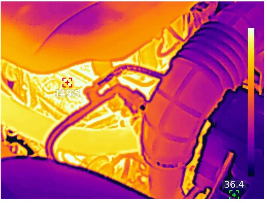 Profesionali termovizorinė kamera, 256x192, -20-550°C, 56°×42.2°, 25Hz, 3.5' IPS display, IP54, Wi-Fi, UNI-T