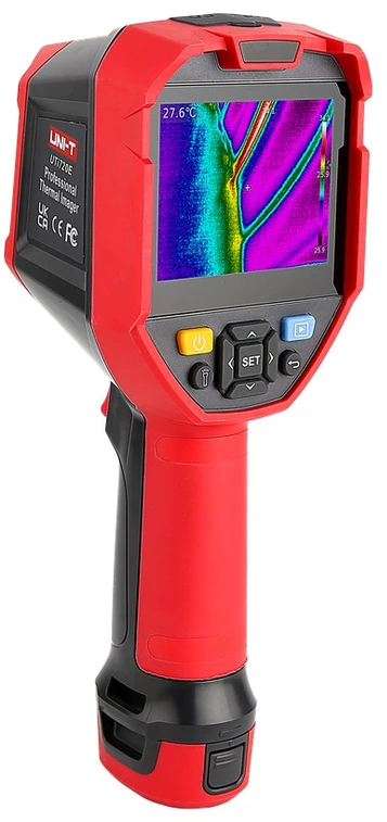 Profesionali termovizorinė kamera, 256x192, -20-550°C, 56°×42.2°, 25Hz, 3.5' IPS display, IP54, Wi-Fi, UNI-T