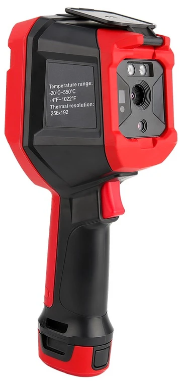 Profesionali termovizorinė kamera, 256x192, -20-550°C, 56°×42.2°, 25Hz, 3.5' IPS display, IP54, Wi-Fi, UNI-T