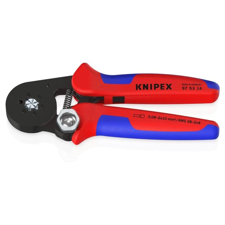 Antgalių užspaudimo replės su savaiminiu susireguliavimu KNIPEX 975314
