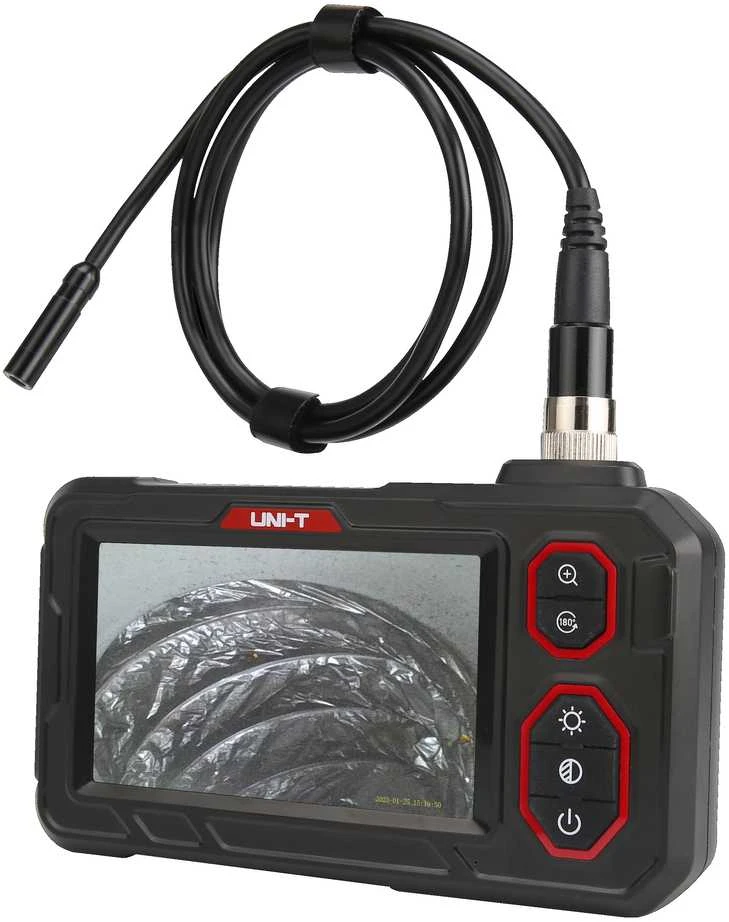 Profesionalus boroskopas, 4.3"IPS LCD 1280*720, 5m, CMOS, 70°, IP67, UNI-T