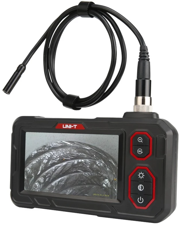 Profesionalus boroskopas, 4.3"PS LCD 1280*720,10m, CMOS, 70°, IP67, UNI-T