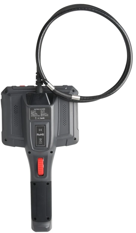 Profesionalus boroskopas su 360° sukinėjamu galu, 5.0", 70°, 8mm, 1m, CMOS, IP67, 32GB, UNI-T