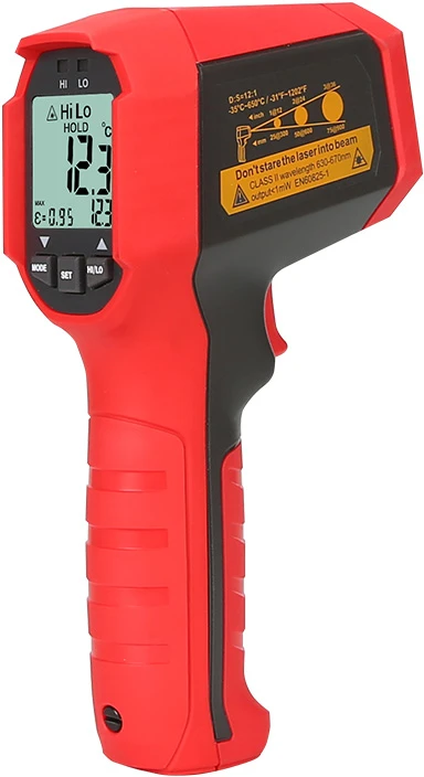 Profesionalus infraraudonųjų spindulių termometras -32°C iki 650°C UT309C UNI-T