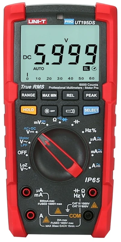 Profesionalus multimetras UT195DS UNI-T
