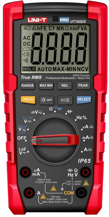 Profesionalus multimetras UT195DS UNI-T