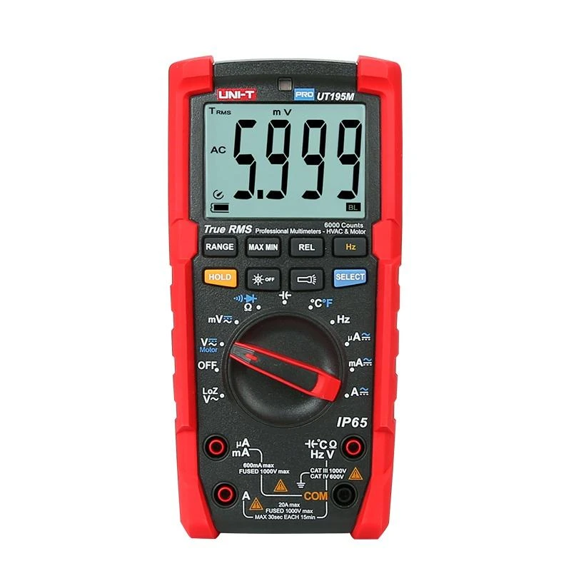 Universalus multimetras UNI-T UT195M True RMS