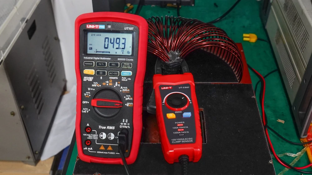 Srovės matavimo replės/jutiklis, tinka UT117C, UT196, UT139C, UT197, UT197PV, 1000A AC/DC , 50 Hz -400 Hz; CAT III 1500V/CAT IV 600V, UNI-T