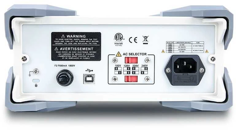 Stalinis multimetras 60000 , ±0.025%+5, 1000V AC/DC, 10A AC/DC, 60 MΩ, 60 mF, 60 MHz, -40 - 1000C, TRMS, USB, UNI-T