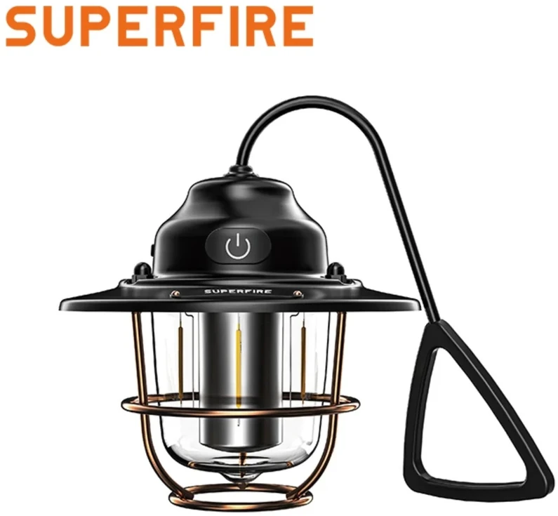 Pakabinamas šviestuvas Stovyklavietės šviestuvas Superfire T57