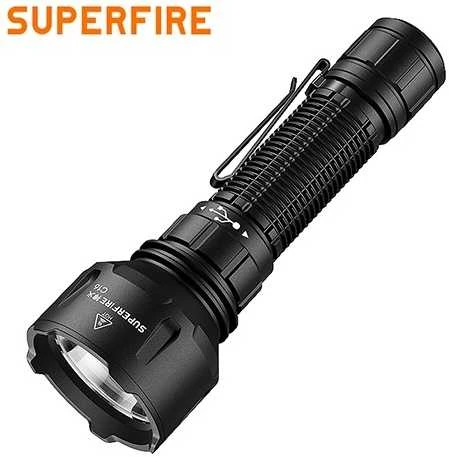 Superfire Žibintuvėlis LED C16, 2700lm, 40W, Įkraunamas USB-C, 4000mAh